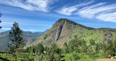 Mooie natuur van Sri Lanka